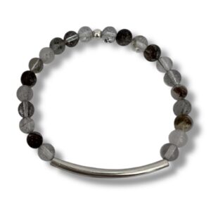 PULSERA CUARZO LODOLITA