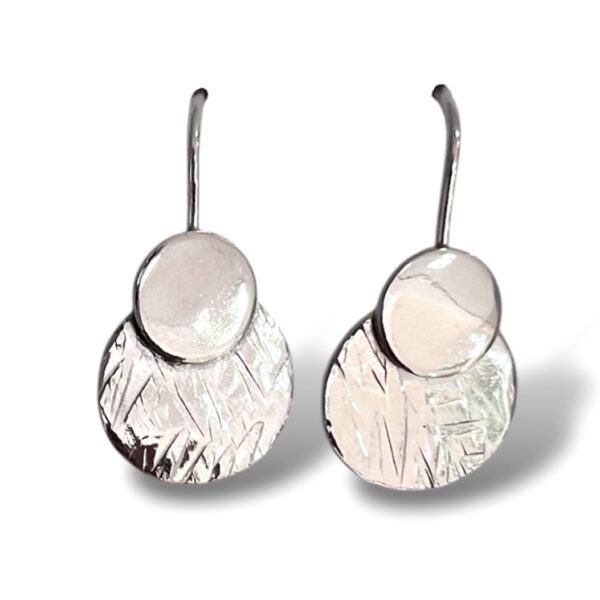 ARETES CÍRCULOS TEXTURA