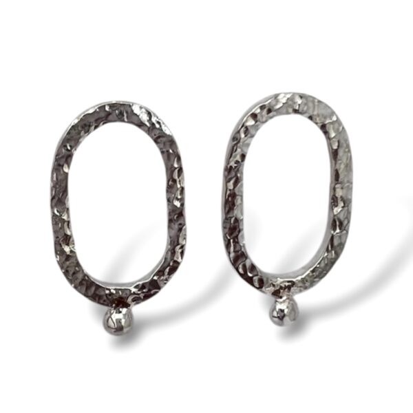 ARETES ÓVALO TEXTURA