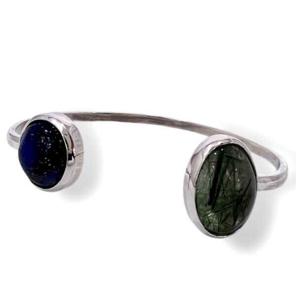 PULSERA LAPISLÁZULI Y PREHENITA
