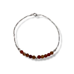 PULSERA ÁGATA CORNALINA