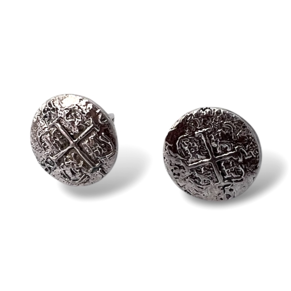 Aretes de Macuquinas de Plata.