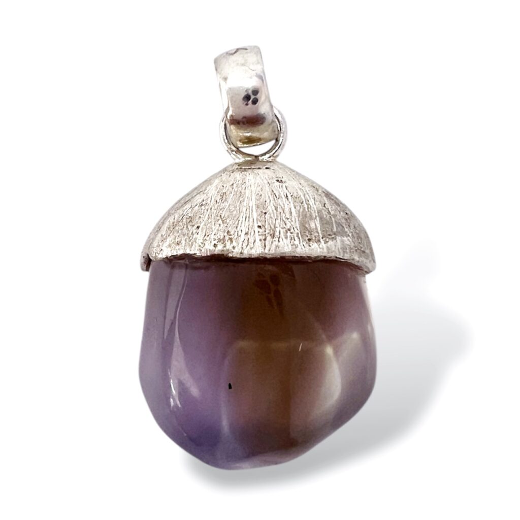 Dije de Plata y Bolivianita rústica.