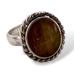 ANILLO CUARZO RUTILADO