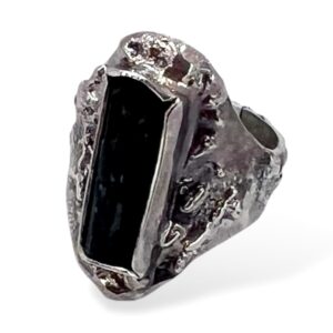 ANILLO TURMALINA AZUL