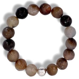 PULSERA ÁGATA FACETADA