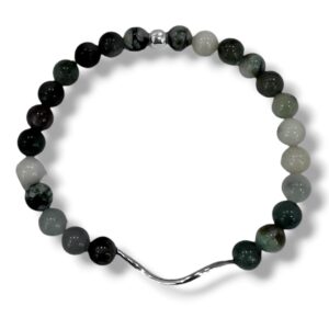 PULSERA ESMERALDA RÚSTICA