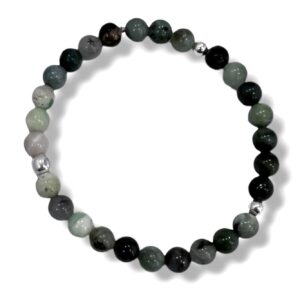 PULSERA ESMERALDA RÚSTICA