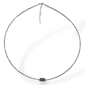 COLLAR CUARZO CEREZA
