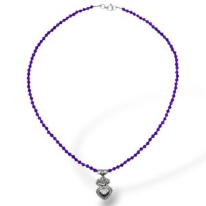 COLLAR CORAZÓN - CRISTALES