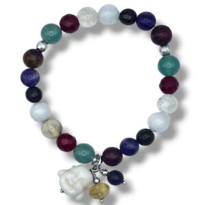 PULSERA PIEDRAS CON BUDA Y CITRINO