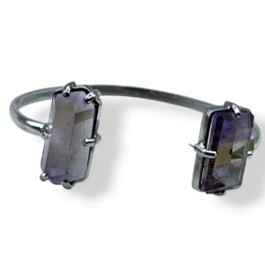 PULSERA RÍGIDA BOLIVIANITA RÚSTICA