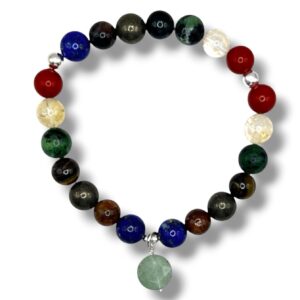 PULSERA 7 DIJE AVENTURINA