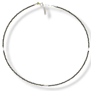 COLLAR PIRITA FACETADA