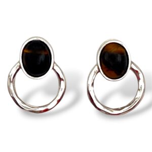 ARETES OJO DE TIGRE