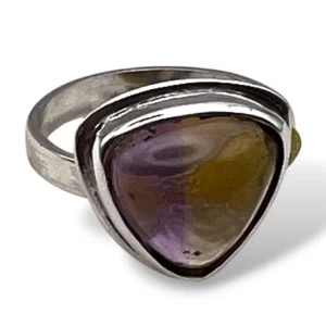 ANILLO BOLIVIANITA RÚSTICA