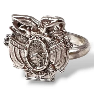 ANILLO ESCUDO DE BOLIVIA