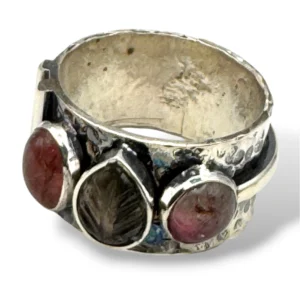 ANILLO TURMALINA SANDÍA - TURMALINA ROSA
