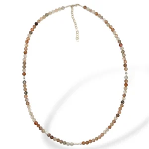 COLLAR CUARZO RUTILADO COBRIZO