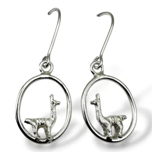 ARETES LLAMA ÓVALO