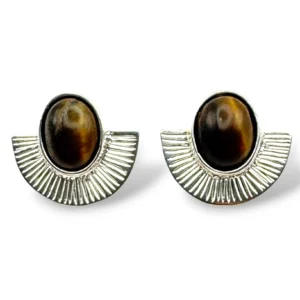 ARETES OJO DE TIGRE