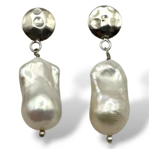 ARETES PERLA BARROCA