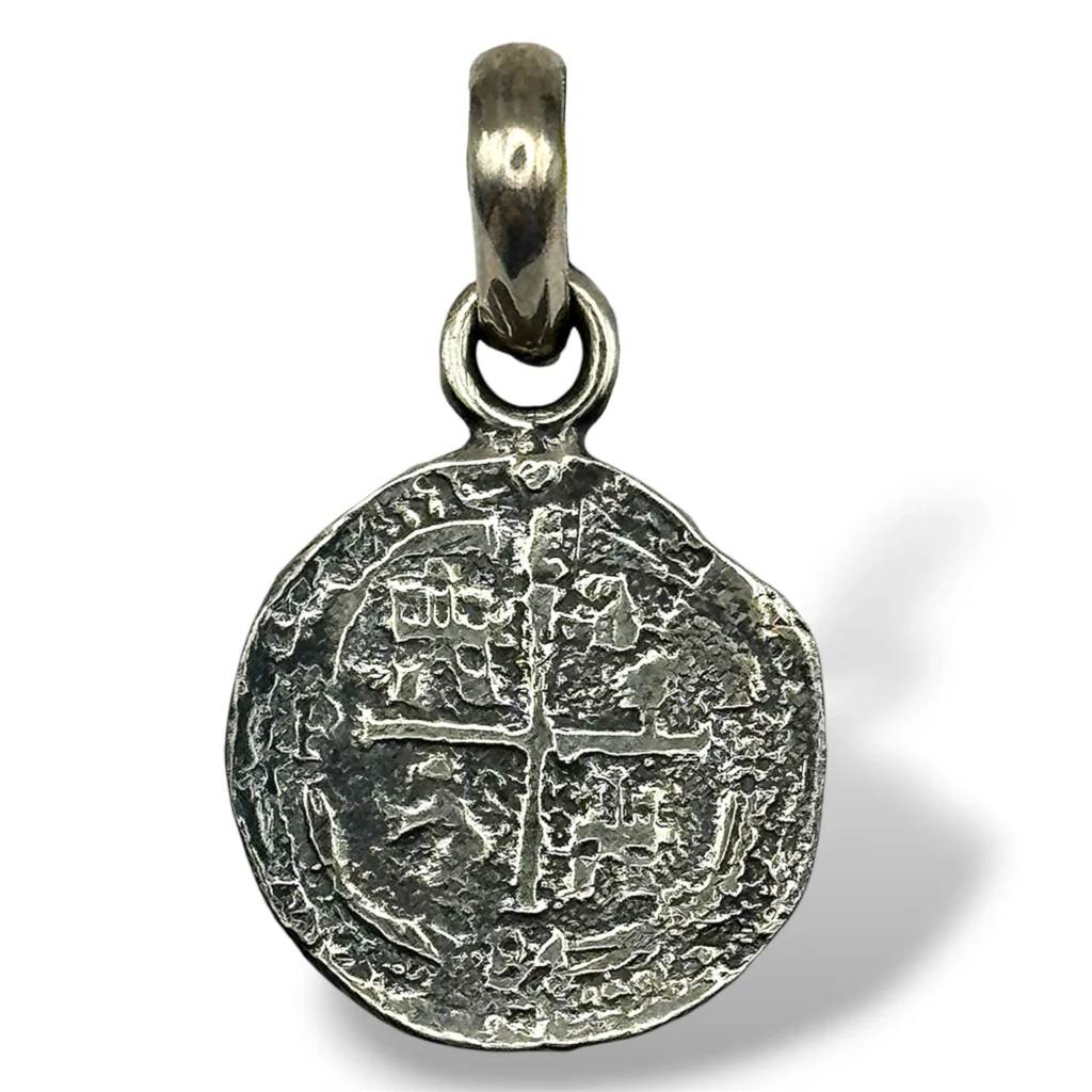 Dije de Macuquina de Plata.