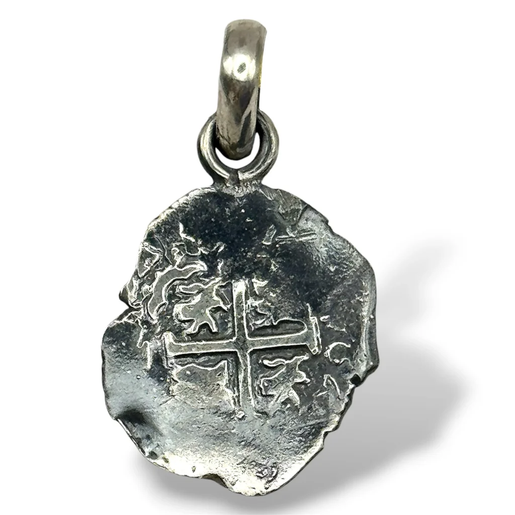 Dije de Macuquina de Plata.
