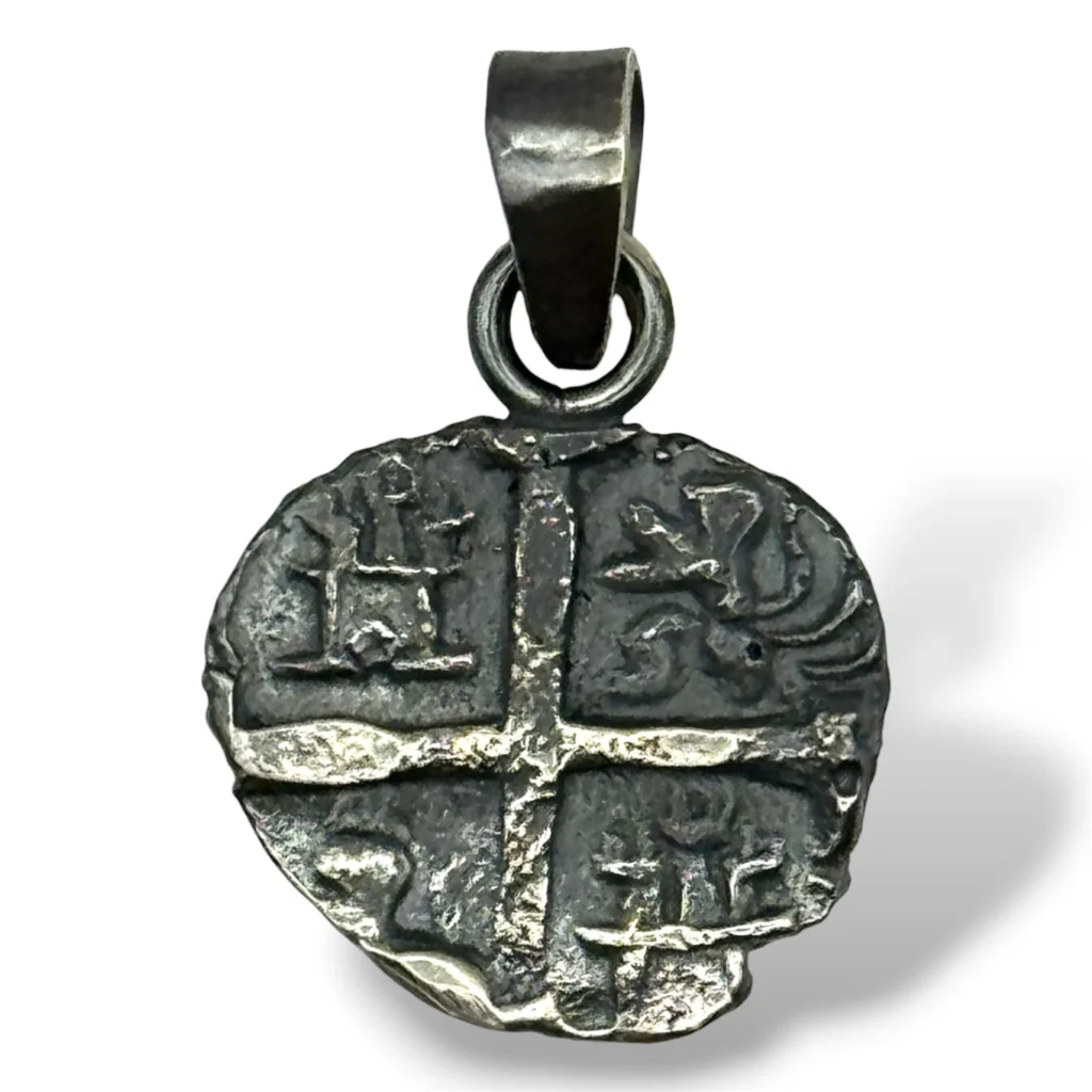 Dije de Macuquina de Plata.