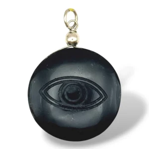 DIJE OBSIDIANA OJO TURCO